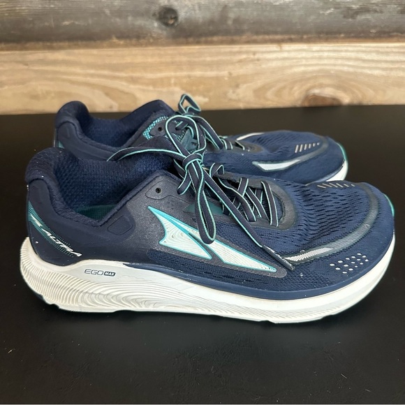 Altra Paradigm 6 Women's Size 9.5 Dark Blue Athletic Comfort Running Shoes - Picture 5 of 11